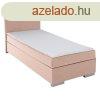 Boxspring &#xE1;gy, egyszem&#xE9;lyes, r&#xF3;zs