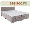 Boxspring &#xE1;gy, sz&#xFC;rk&#xE9;sbarna Taupe