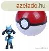 Pokemon labdba zrhat mini Lucario figura