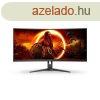 AOC velt Gaming 144Hz VA monitor 34" CU34G2XE/BK, 3440