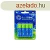 Elem tlthet akku AA ceruza HR6 2600mah 4 db/csomag, Blueri