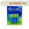 Elem tlthet akku AAA mikro HR03 1200mah 4 db/csomag, Bluer