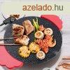 Hordozhat elektromos grill tapadsmentes stfellet hll