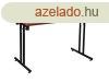 ALB-SC-921-59B sszecsukhat asztal fekete lbbal (160 cm)