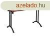 ALB-SC-922-59B sszecsukhat asztal fekete ves lbbal (160 