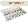 Equip Patch panel - 326448 (48 port, Cat6, 1U, rnykolt, fe