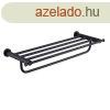 Welland Topaz trlkztart s polc - 60 cm - fekete (96302