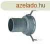 Camlock alumnium M-elem tmlcsonkkal 1" - 25 mm tml