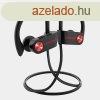 Letscom U8I Bluetooth 5.0 sztere sport fekete-piros headset