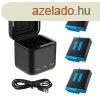 Hrom csatorns Telesin dobozos tlt GoPro Hero 11 / 10 / 9