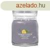 Yankee Candle Illatgyertya Signature k&#xF6;zepes Black 