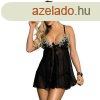 SUBBLIME BABYDOLL - FEKETE BZS VIRGOS CSIPKK S/M