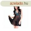 CHILIROSE - CR 4214 BABYDOLL KK S FEKETE S/M