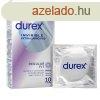 Durex &#xD3;vszer Invisible Extra Lubricated 10 db