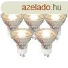 5db GU10 LED izz kszlet COB 5W 450LM 3000K