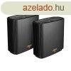 LAN/WIFI Asus Router ZenWifi AX7800 Mesh - XT9 1-PK - Fekete