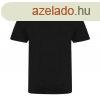 JT100 rvid ujj unisex krnyakas pl Just Ts, Deep Black-2