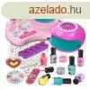 Kreatv Nail Art Stdi jtk szrtval s fnyeffektussal,