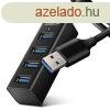 AXAGON HUE-M1AL 4x USB 3.2 Gen 1 MINI hub, metal, 1,2m USB-A