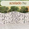 2 db ves horganyzott vas gabion kosr 200x30x100/120 cm