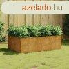 Corten acl kerti magasgys 120x80x40 cm