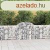 4 db ves horganyzott vas gabion kosr 200x30x80/100 cm