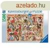 Puzzle 1500 db - Kortalan szerelem