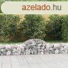 2 db ves horganyzott vas gabion kosr 200x50x40/60 cm