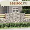 2 db ves horganyzott vas gabion kosr 200x50x120/140 cm