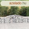 2 db ves horganyzott vas gabion kosr 400x30x60/80 cm