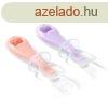 BabyOno etetkanl szilikon 2db rzsaszn-lila 784/01