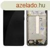 Samsung Galaxy M33 5G / M23 5G fekete LCD kijelz rintvel