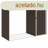 Barna horganyzott acl kerti tzifatrol 245 x 98 x 159 cm