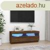 Barna tlgyszn tv-szekrny led-vilgtssal 100 x 35 x 40 