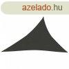 Antracitszrke HDPE napvitorla 160 g/m? 3 x 4 x 5 m