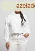 Urban Classics Ladies Oversized Cropped Hoody white