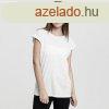 Pl Urban Classics Ladies Extended Shoulder Tee white