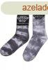 Mr. Tee Green Day Tie Die Socks 2-Pack black/white