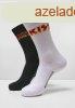 Mr. Tee Kiss Socks 2-Pack black/white