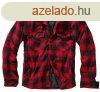 Brandit Lumberjacket dzseki, piros-fekete