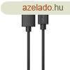 CulCharge 1M kbel MicroUSB, Fekete