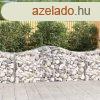 4 db ves horganyzott vas gabion kosr 200x50x80/100 cm