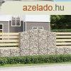 3 db ves horganyzott vas gabion kosr 200x50x160/180 cm