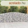 3 db ves horganyzott vas gabion kosr 400x30x80/100 cm