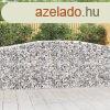 2 db ves horganyzott vas gabion kosr 400x50x100/120 cm