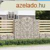 2 db ves horganyzott vas gabion kosr 200x50x180/200 cm