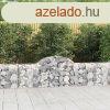 6 db ves horganyzott vas gabion kosr 200x30x60/80 cm