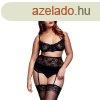 BACI Plus Size - csipke fehrnem tri - fekete (XL-XXL)