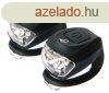 Villog VELOTECH 2LED FEKETE