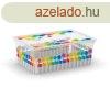 Doboz KIS C Box Arty Colors S, 11L, 37x15x26 cm, fedllel